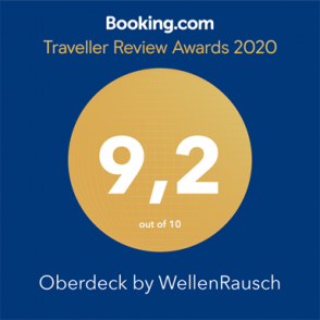 Booking.com Traveller Review Award 2020 Oberdeck